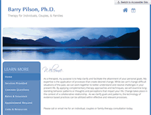 Tablet Screenshot of barrypilsonphd.com